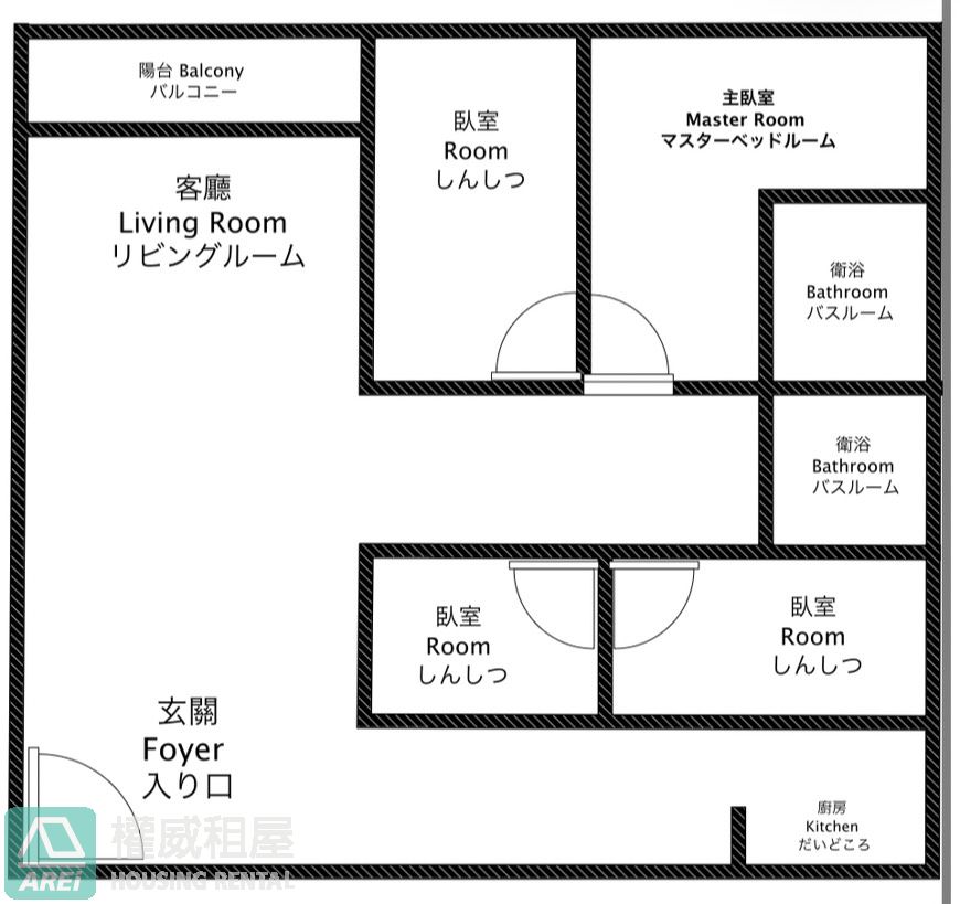 🍍小港機場｜明義小學｜公園旁大四房｜空屋🍍