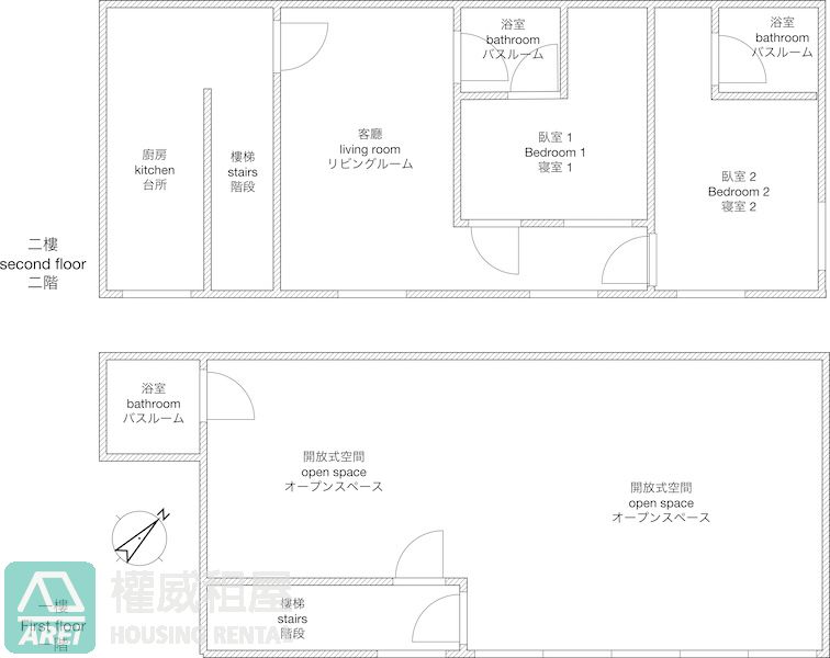 武廟生活圈|一樓店面 + 二樓住家|住商兩用大空間
