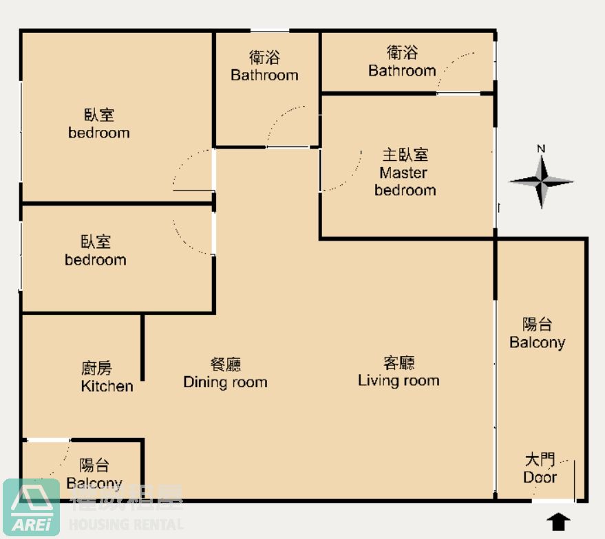 🌿 大未來｜成熟生活圈・質感舒適三房宅
