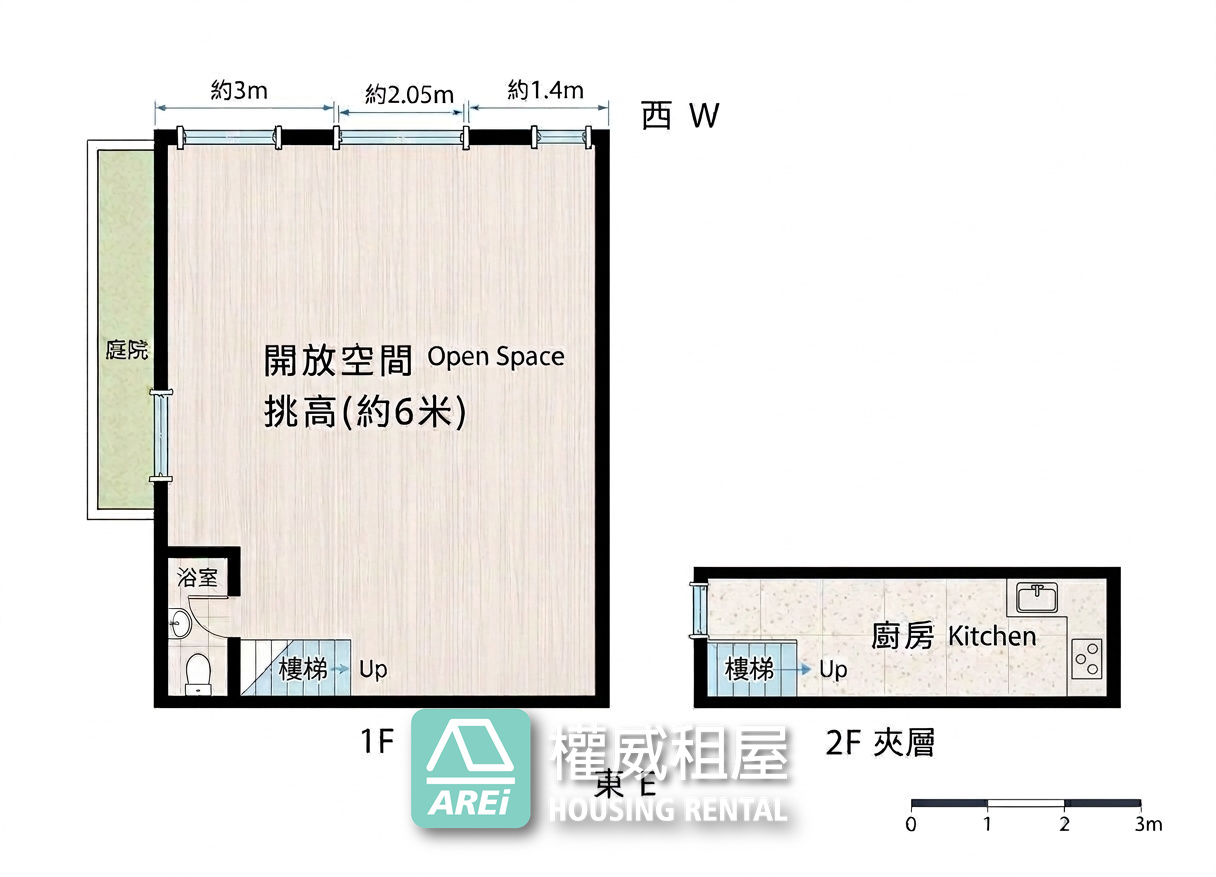 R14/15艾美巨蛋唯一店面|挑高1F+夾層(2樓)・稀有釋出