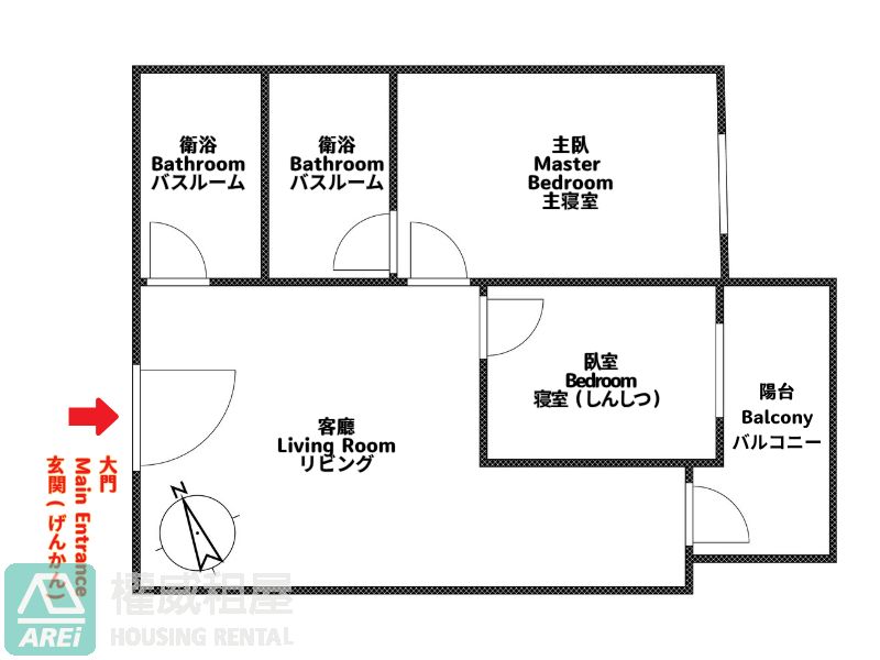 🌿 鑫空樹｜高醫生活圈・雙衛質感兩房宅 🌻