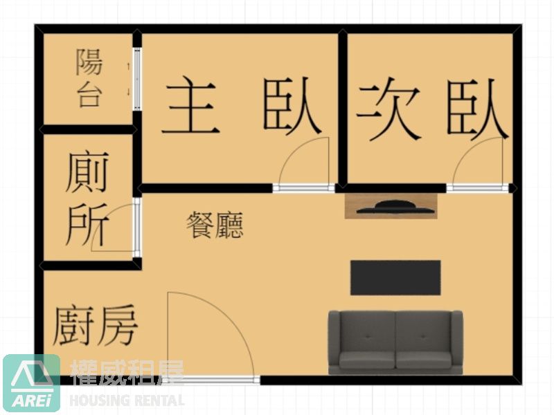 科工館｜太普 ONline｜北歐風質感 2 房