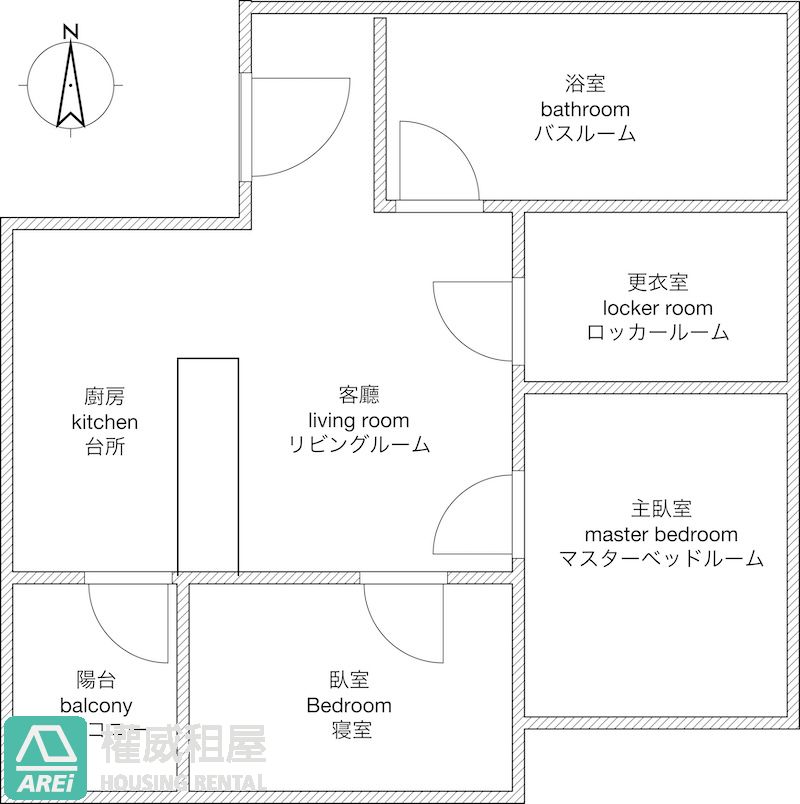 惟美術｜隱藏版2+1靈活三房・全新首租質感宅