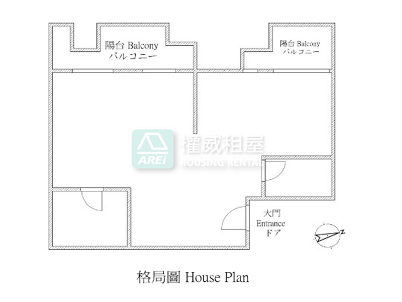 興富發博愛｜23坪無隔間超大空間｜隨你自由發揮