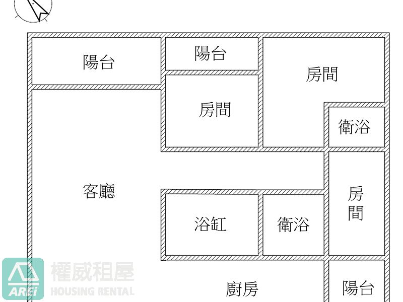 🌟亞灣皇家貴賓24樓｜無敵景觀大3房｜雙衛3陽台｜可寵