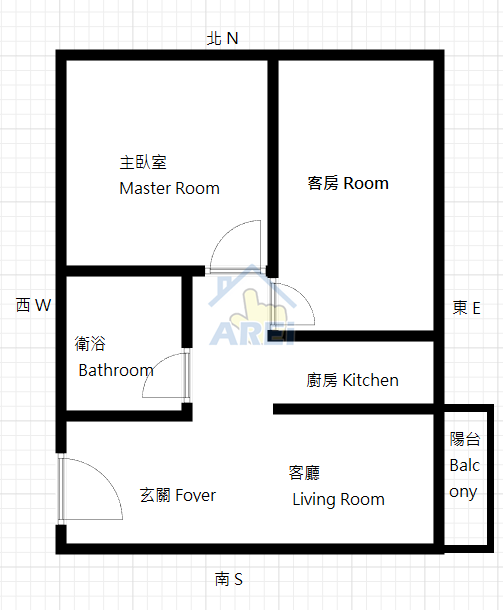 中央公園R9站民生香榭日式景觀2房可租補
