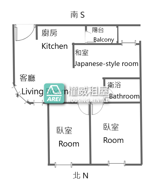 大東文化藝術書香大地2+1房可租補