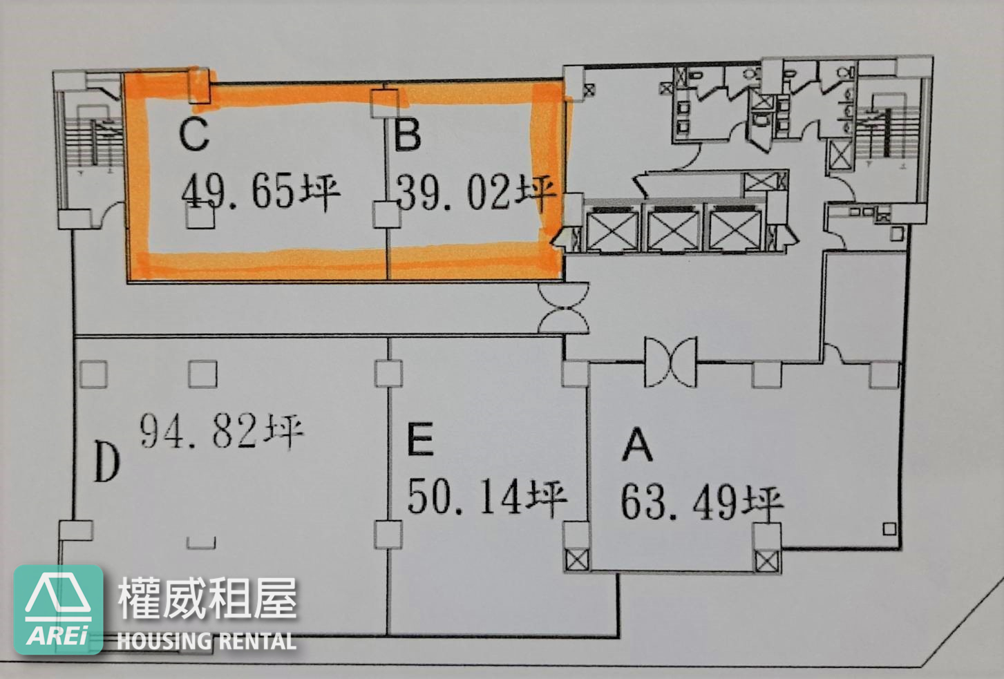 優質純辦公大樓辦公室 Upscale Office