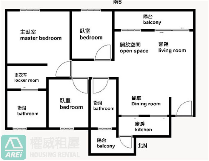 皇苑御寶│美術館首排泳池景觀挑高3房
