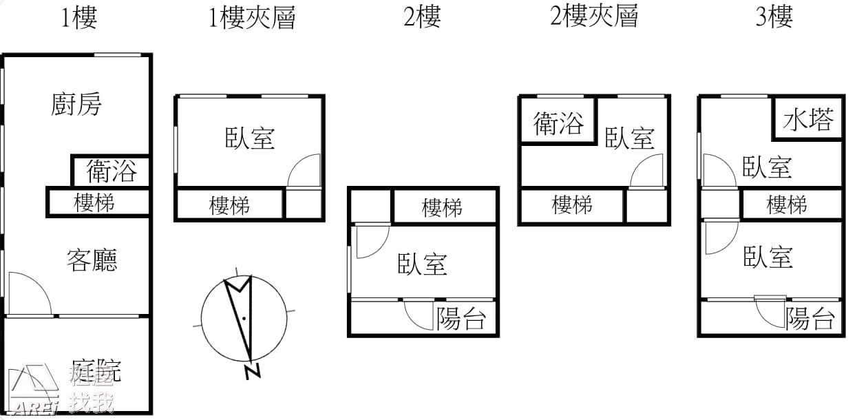 樹德家商 雙學區靜巷透天好住家巷