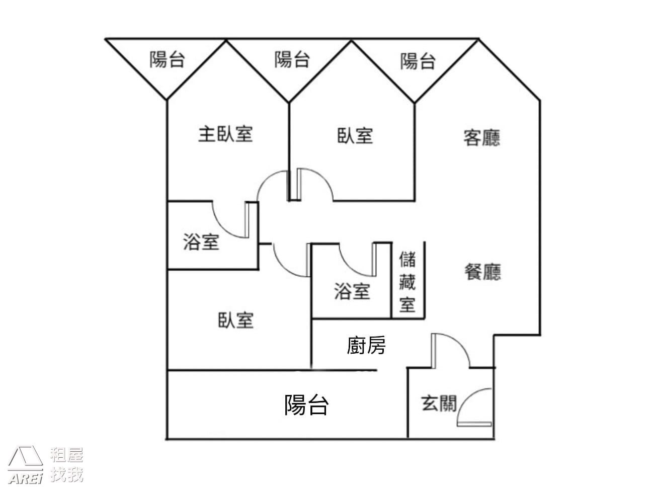 全果貿社區最有質感的一隅｜一眼就愛上的3房