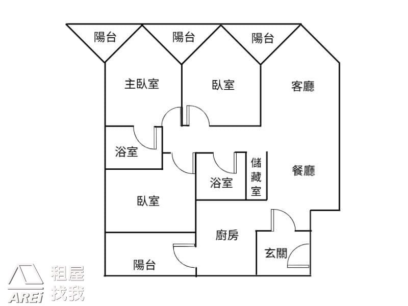 藏在果貿的設計逸品｜一眼就愛上的3房