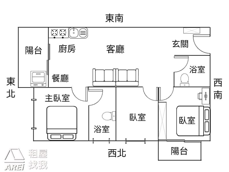 🏙左營新成屋景觀首選｜NeXT21全新裝潢三房平車
