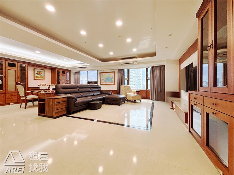 🌳國家音樂廳｜三面採光景觀7房豪邸三平車｜河堤社區