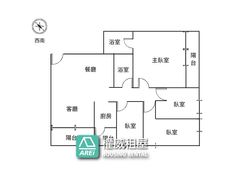 大昌商圈🌿翻新質感重生｜正四房+車位另有長租