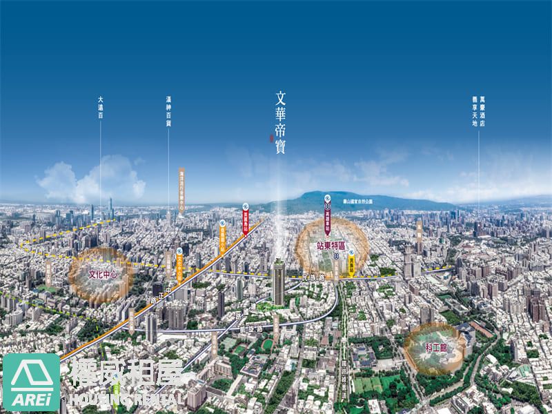 置身人文教區｜五福學區文華帝寶3房平車