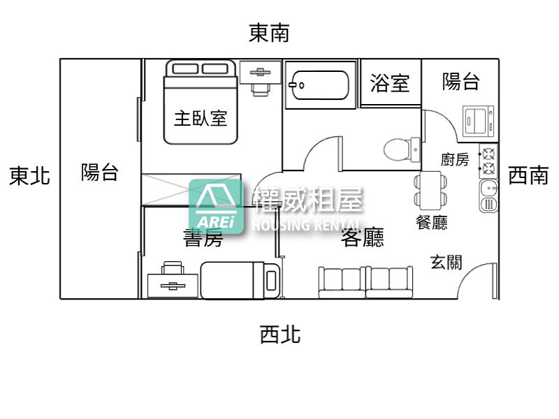✨ 高樓景觀泡湯系人生｜漢神巨蛋ihome5兩房平車
