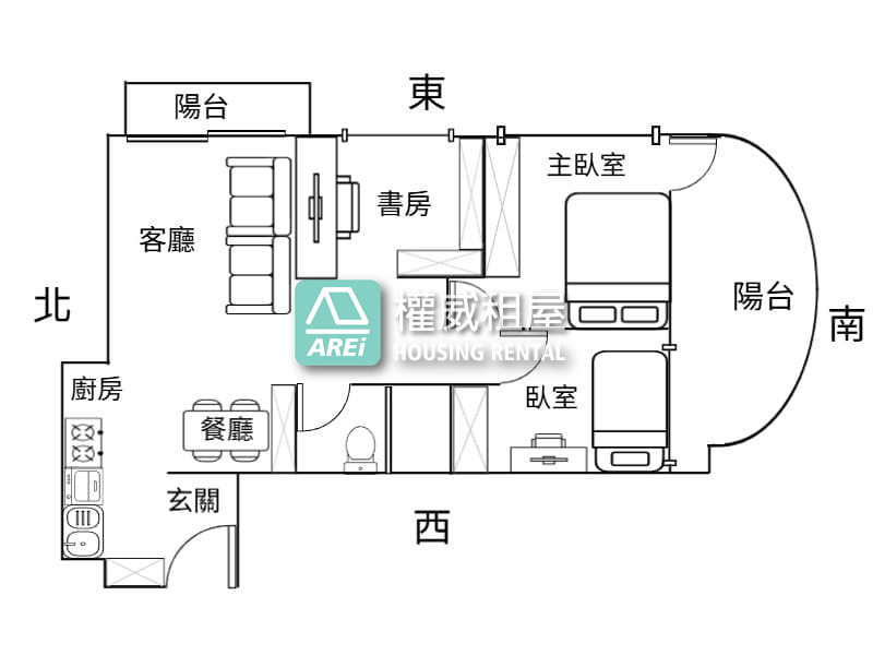 🏙️中央公園綠海之上｜民生香榭｜高樓景觀輕奢3房平車