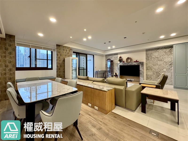 悅龍灣3+1房雙平車｜美術館青海商圈