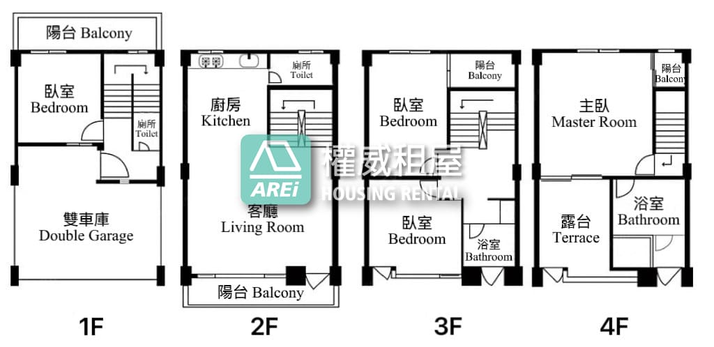 南科LM特區｜住透天也有大樓的便利性｜四房雙車墅(v)