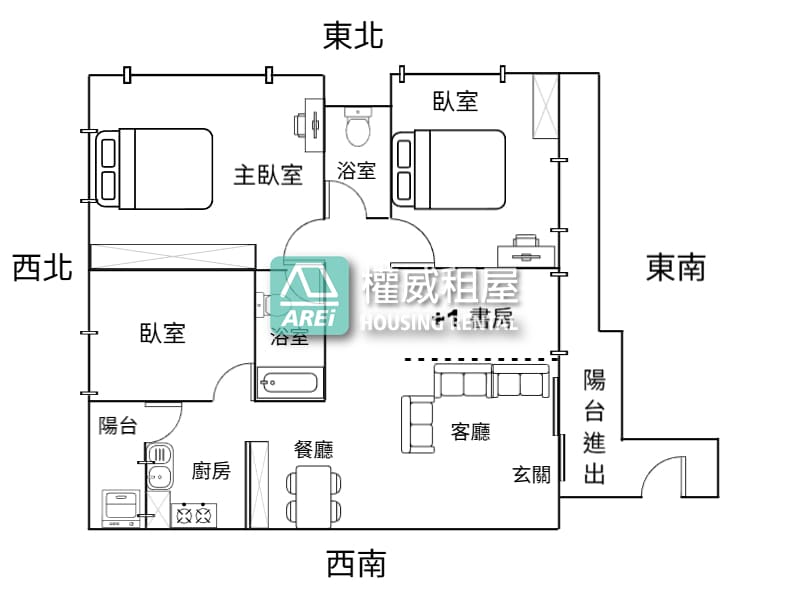 ✨苓雅首府大廈3+1房｜低總價也能住好住滿