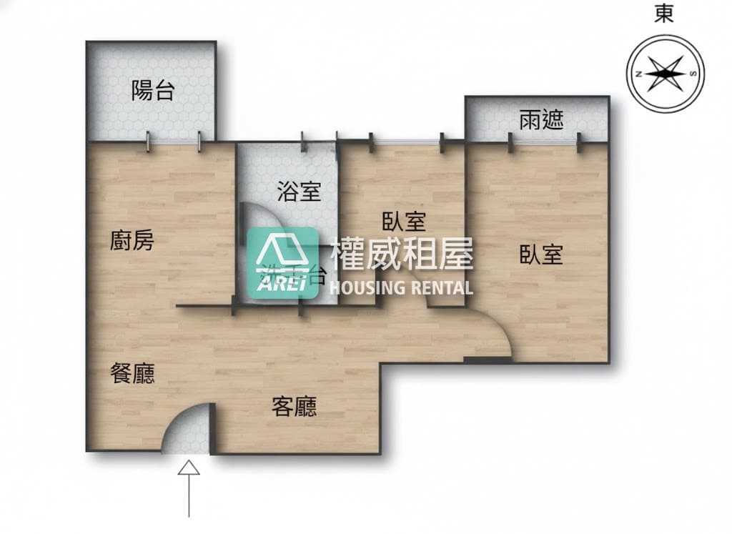 前金捷運站+學區宅｜愛琴河2房車位