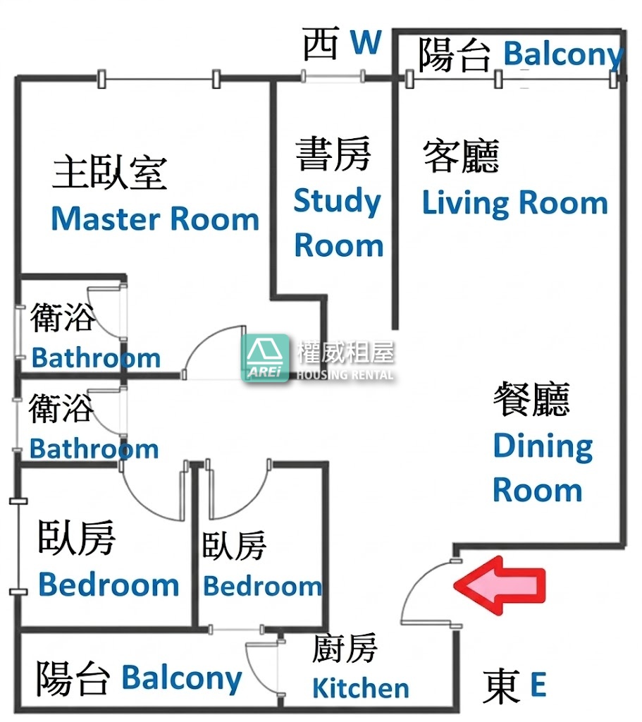 楠梓加工區MRT溫馨亮麗Park one3+1房平車