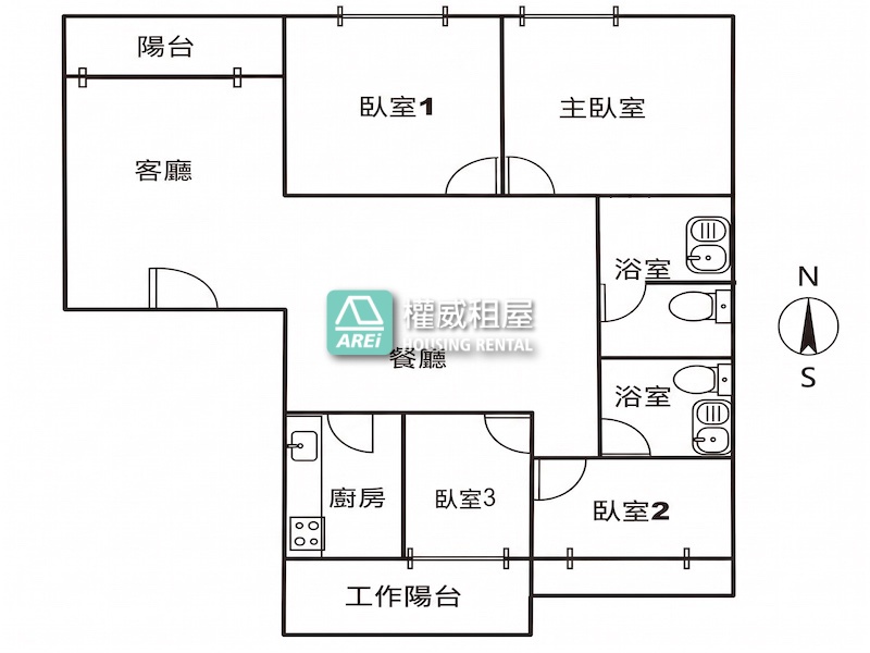⭐免拆裝潢～低總價升級文化富人圈四房平車