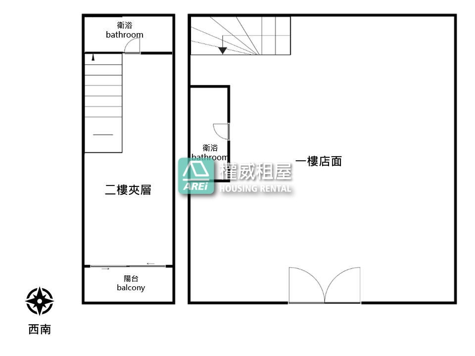 郡都當代｜高醫商圈｜金鑽6米寬店面+雙平車(V)