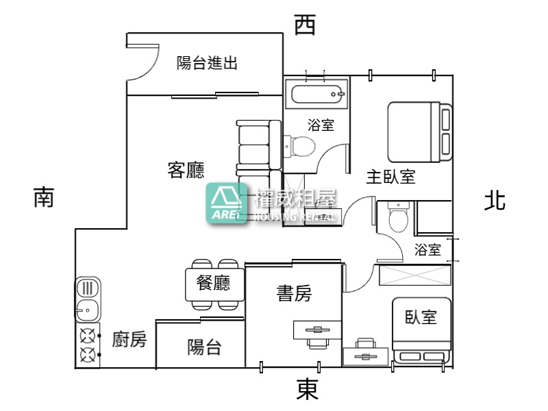 🔥 稀有釋出！美術館人本自然｜日系宅感3房平車