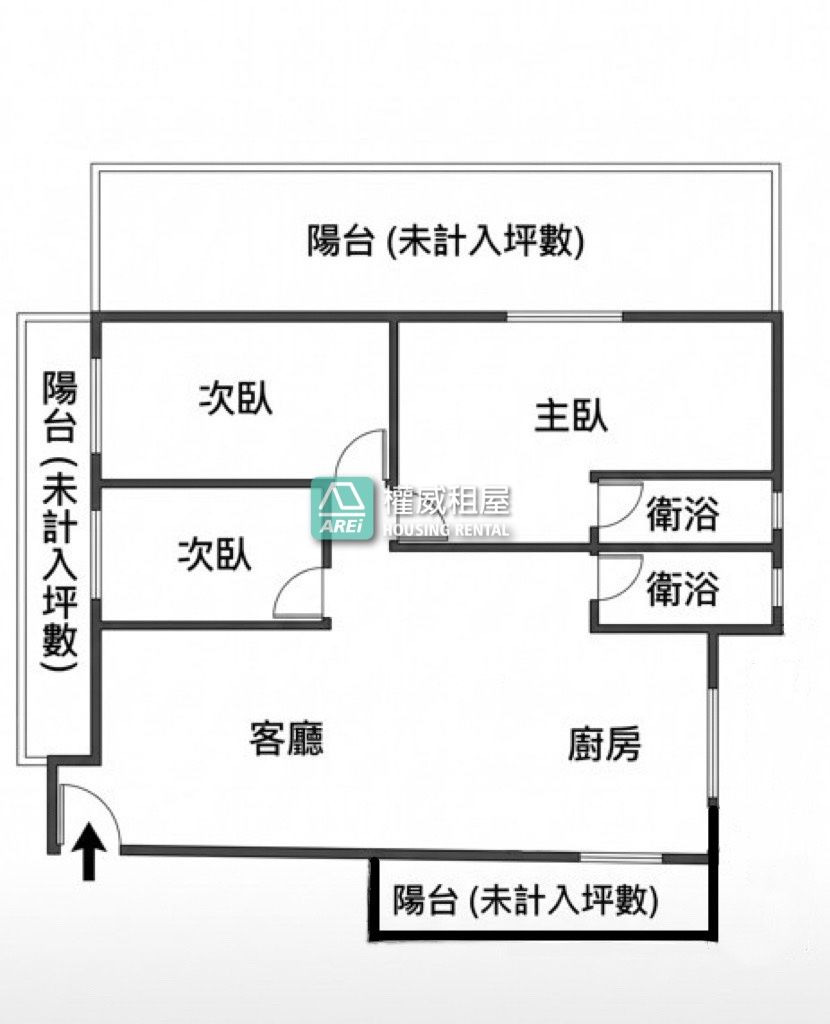 外表很低調，內在很美麥｜高醫商圈27坪陽光美寓(V)