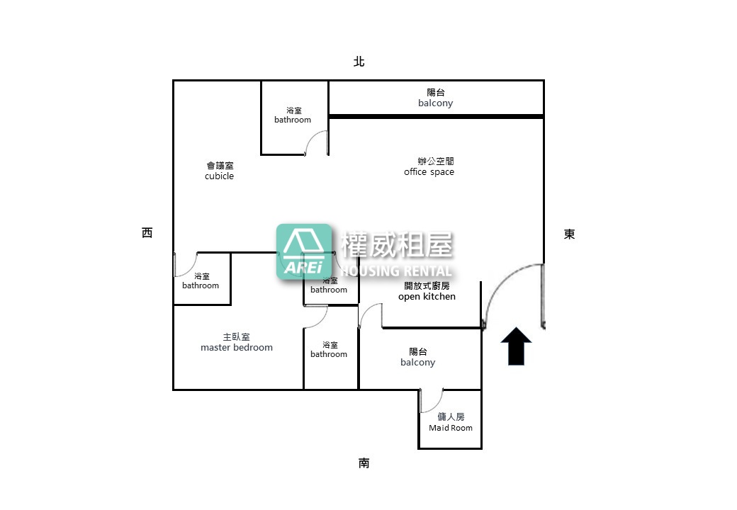 美術帝國｜隱世奢華御所｜ 闊綽無界的大器格局+平車(V)