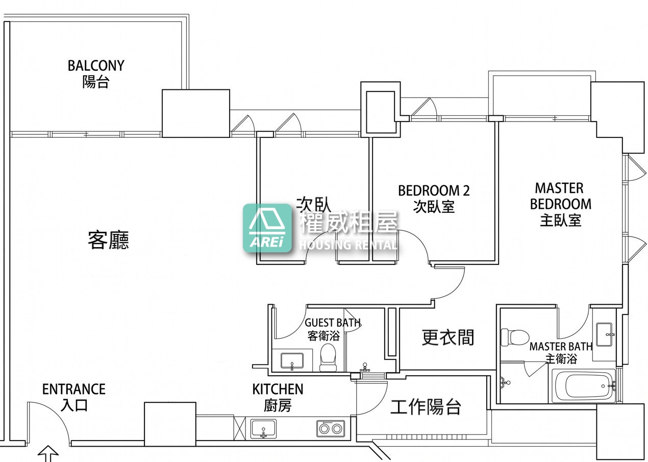 太普美術海｜極致海景御所｜擁品味層峰生活◆3+1房+雙平車(V)